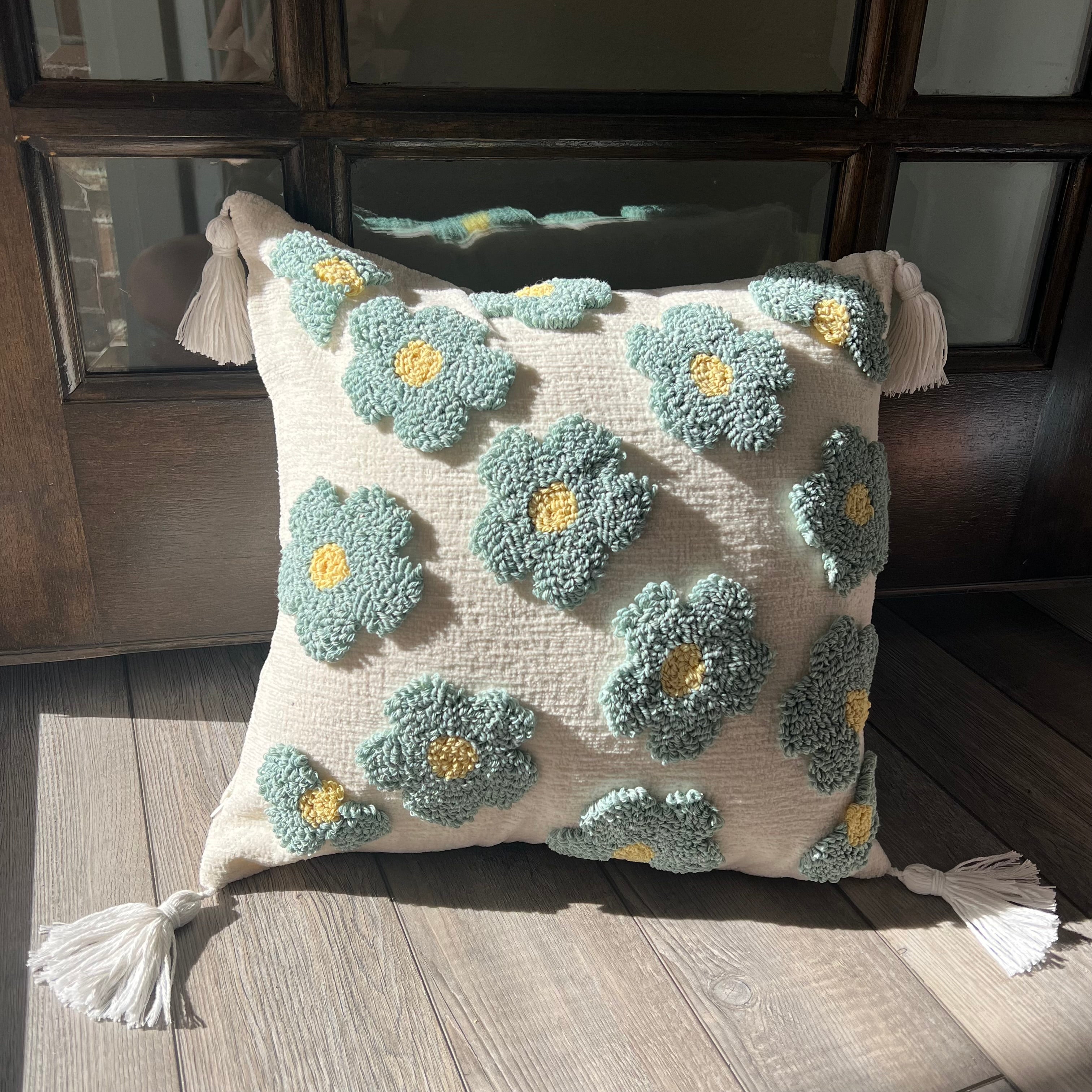 Spring Throw Pillow Cover